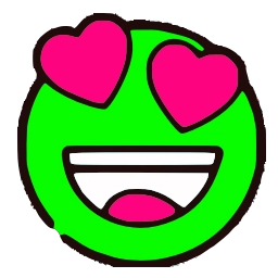 Sticker 💚 Вырвиглазное от @emoji_gray и @Emoji_TGP