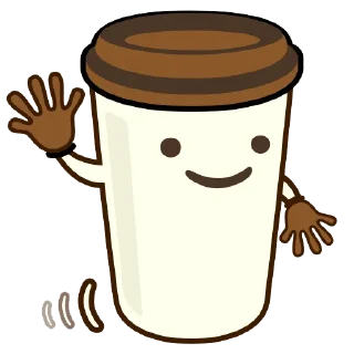 Telegram sticker ☕️ Zap