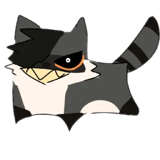 Sticker 🐱 Жопогрыз