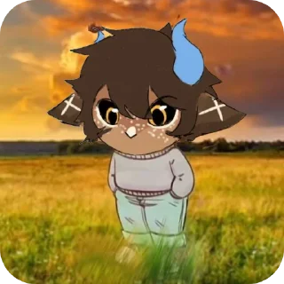 Telegram sticker 🌌 Жопогрыз