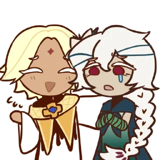 Telegram sticker 😥 Pure Vanilla Cookie