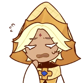 Telegram sticker 😣 Pure Vanilla Cookie