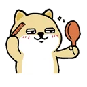 Video sticker 🤓 little_fat_shibainu_full