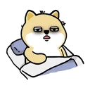 Video sticker 😑 little_fat_shibainu_full