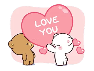 Video sticker ❤ Milk & Mocha #3 @MochaStickers