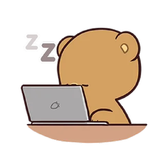 Video sticker 💤 Milk & Mocha #3 @MochaStickers