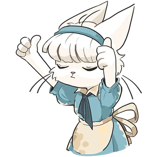 Telegram sticker 👍 chpic.su • @Premium_Stikers | Кошечка Мия