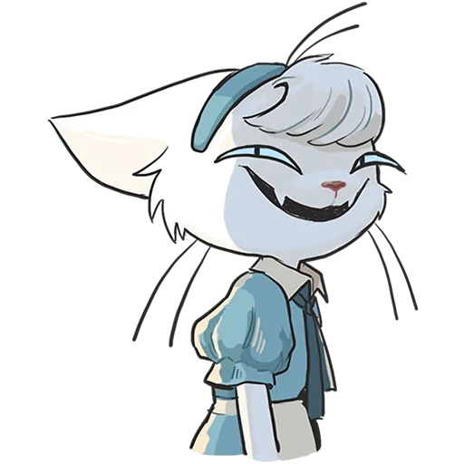 Telegram sticker 😈 chpic.su • @Premium_Stikers | Кошечка Мия