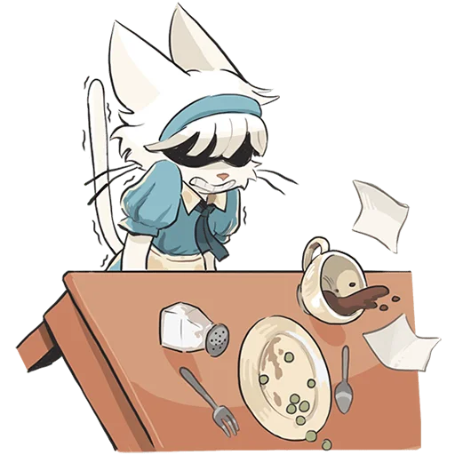 Telegram sticker 😤 chpic.su • @Premium_Stikers | Кошечка Мия