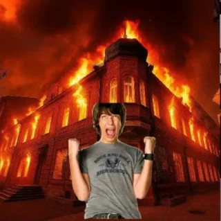 Video sticker 🤩 Гори гори ясно @SozdaiStickeriBot