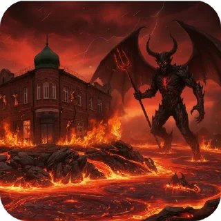 Telegram sticker 👍 Гори гори ясно @SozdaiStickeriBot