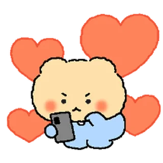Sticker ⭐ 아기 망그러진 곰 2 @moe_sticker_bot
