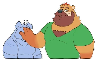 Telegram stiker 😒 FrozenBeaw