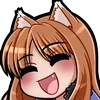Sticker ☺️ Holo - Spice and Wolf (@TgEmojis)