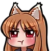 Sticker 😠 Holo - Spice and Wolf (@TgEmojis)