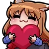 Sticker ❤️ Holo - Spice and Wolf (@TgEmojis)