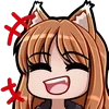 Sticker 😃 Holo - Spice and Wolf (@TgEmojis)