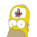 Telegram stiker 🙄 Simpsons @AM_stickers