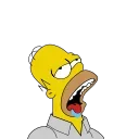 Telegram stiker 😴 Simpsons @AM_stickers