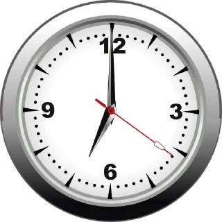 Telegram sticker 🕖 Clock Time @PunjabiSticker