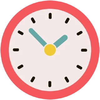 Sticker ⏰ Clock Time @PunjabiSticker