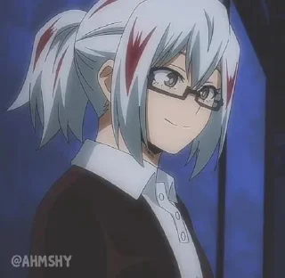 Telegram sticker ❄ - ᗷY @ahMshY 𓉮 . Fuyumi Todoroki