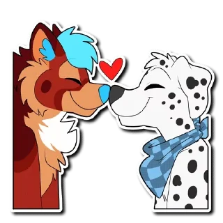 Video sticker ❤️ Floofy's Way 2 — @stckrRobot