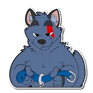 Telegram sticker 🐶 Floofy's Way 2 — @stckrRobot