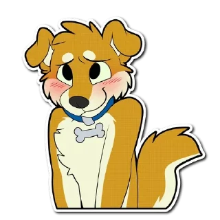Telegram sticker 😳 Floofy's Way 2 — @stckrRobot