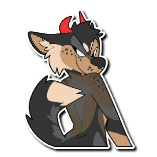Sticker 😈 Floofy's Way 2 — @stckrRobot