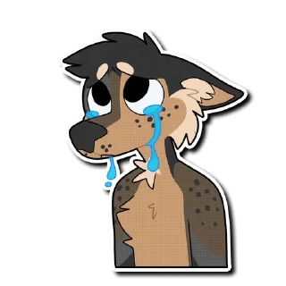 Telegram stiker 😢 Floofy's Way 2 — @stckrRobot
