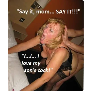 Telegram sticker 👍 MOM Incest :: join @stickerzman