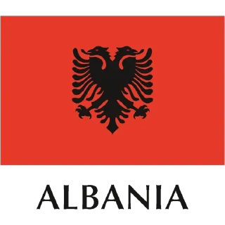 Video sticker 🇦🇱 Flags-1 (2nd Pack 👉 t.me/addstickers/Flags_2)