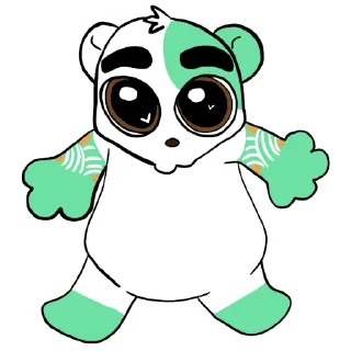 Telegram stiker 🥺 Andi the Polar Bear