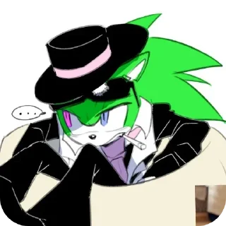 Telegram sticker 🎩 SCOURGÉEEEE - @mentosses