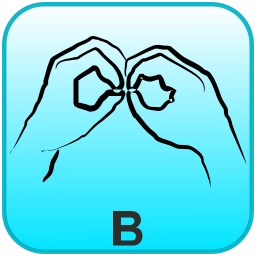 Telegram sticker 🔠 BSL Alphabet - @DMJ_Stickers