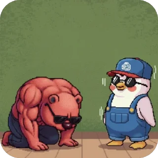 Sticker 🫥 Humbleman