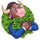 Telegram sticker 😮 Bull & Bear