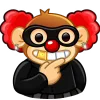 Video sticker 🤡 Emoji Pack By @its...