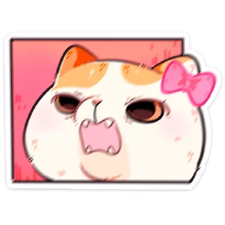 Telegram sticker 😠 Фасолька от @TgSticker