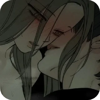 Telegram sticker 🔞 Trears on A withered flower < @ArousedGif