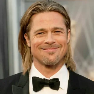 Sticker 🙂 Brad Pitt ¦ @figurinhasWa