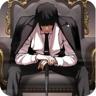 Telegram sticker 🪑 Lookism