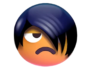 Telegram sticker 😑 Fluent Emoji #2 @HiSticker