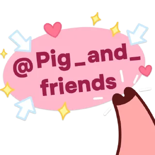 Video sticker 📲 Pig Valera @Pig_and_friends / @Mari_Deinos
