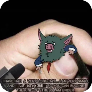 Telegram sticker 🦇 Sonar from Dispatch/ for bro