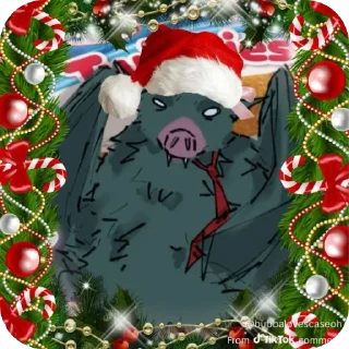 Telegram sticker 🦇 Sonar from Dispatch/ for bro