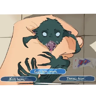 Telegram sticker 🦇 Sonar from Dispatch/ for bro