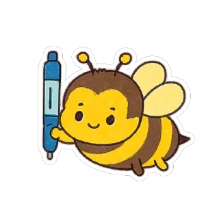Video sticker 🫥 Bee’s Little Sting Co.