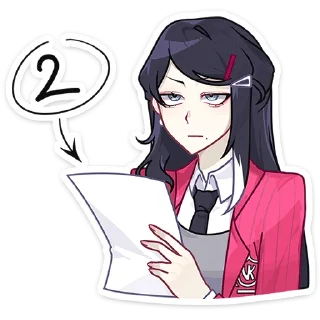 Telegram sticker 😕 Близняшки Ви и Кейт  @TgSticker